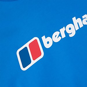 Men's Berghaus Large Logo T-Shirt - Blue