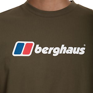 Men's Berghaus Large Logo T-Shirt - Dark Green
