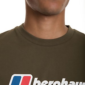 Men's Berghaus Large Logo T-Shirt - Dark Green