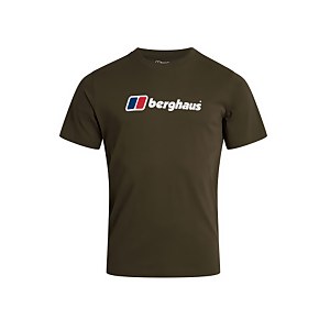 Men's Berghaus Large Logo T-Shirt - Dark Green