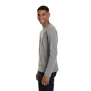 Men's Berghaus Large Logo Long Sleeve T-Shirt - Dark Grey