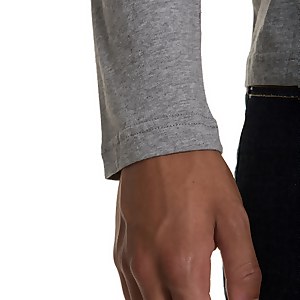 Men's Berghaus Large Logo Long Sleeve T-Shirt - Dark Grey