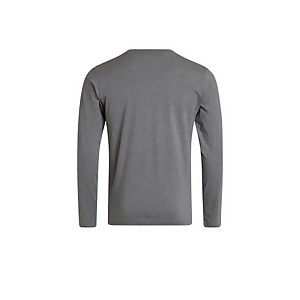 Men's Berghaus Large Logo Long Sleeve T-Shirt - Dark Grey