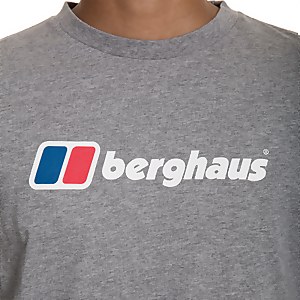 Men's Berghaus Large Logo Long Sleeve T-Shirt - Dark Grey