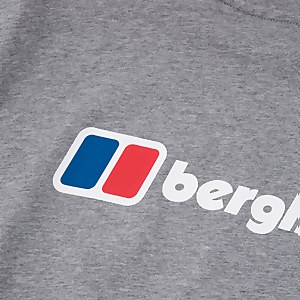 Men's Front & Back Logo Tee - Dark Grey