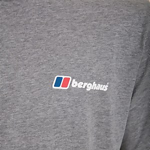 Men's Front & Back Logo Tee - Dark Grey