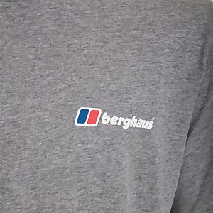 Men's Front & Back Logo Tee - Dark Grey