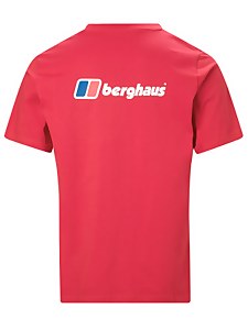 Men's Front & Back Logo T Shirt - Red
