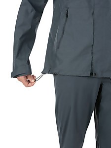 Men's Alluvion Waterproof Jacket - Grey