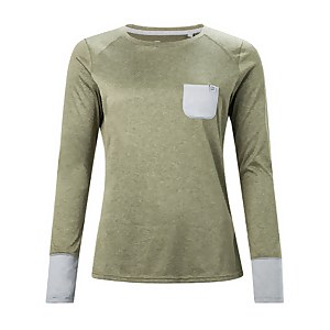 Women's Explorer Tech Tee Long Sleeve Crew - Green - 8