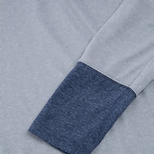 Women's Explorer Tech Tee Long Sleeve Crew - Grey / Blue