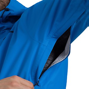 Men's Deluge Vented Waterproof Jacket - Blue