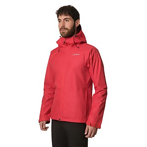 Men's Deluge Vented Waterproof Jacket - Red