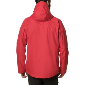 Men's Deluge Vented Waterproof Jacket - Red