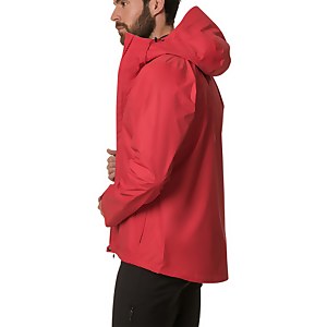 Men's Deluge Vented Waterproof Jacket - Red