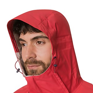 Men's Deluge Vented Waterproof Jacket - Red
