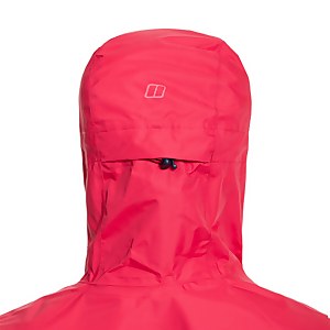 BERGHAUS DELUGE VENTED SHELL JKT AF RED/PNK