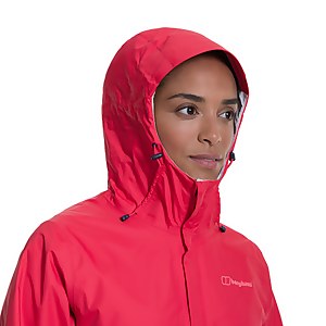 BERGHAUS DELUGE VENTED SHELL JKT AF RED/PNK