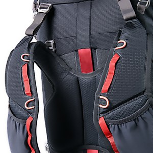 Panamax 70 Rucksack - Grey / Red