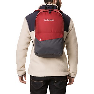 Berghaus Brand Bag 25 - Dark Red / Dark Grey