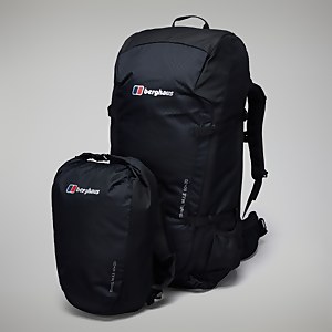 Unisex Travel Mule 60 + 20 - Black