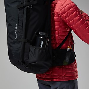 Unisex Travel Mule 60 + 20 - Black