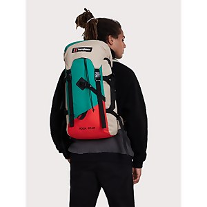 Unisex Rockstar 90 Rucksack - Natural / Grey