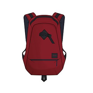 Recognition 25 Rucksack - Red