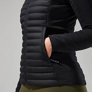 Nula Hybrid Jacken für Damen - Schwarz