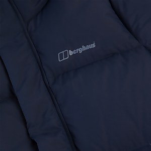 Women's Combust Reflect Long Down Insulated Jacket - Blue