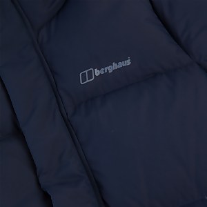Women's Combust Reflect Long Down Insulated Jacket - Blue