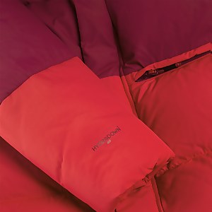 Women's Combust Reflect Long Down Insulated Jacket - Red