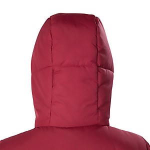 Women's Combust Reflect Long Down Insulated Jacket - Red