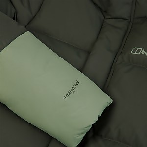 Women's Combust Reflect Long Down Insulated Jacket - Green