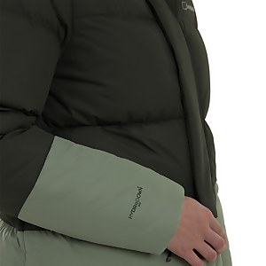 Women's Combust Reflect Long Down Insulated Jacket - Green