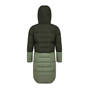 Women's Combust Reflect Long Down Insulated Jacket - Green
