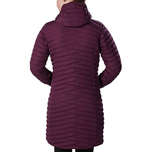 Women's Nula Micro Long Insulated Jacket - Purple