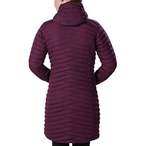 Women's Nula Micro Long Insulated Jacket - Purple