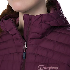 Women's Nula Micro Long Insulated Jacket - Purple