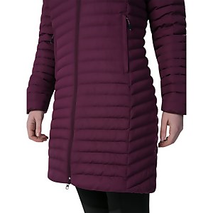 Women's Nula Micro Long Insulated Jacket - Purple