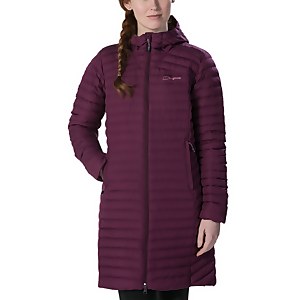 Women's Nula Micro Long Insulated Jacket - Purple