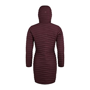 Women's Nula Micro Long Insulated Jacket - Purple