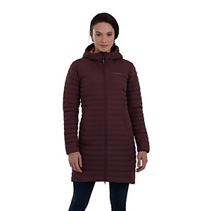Women's Nula Micro Long Insulated Jacket - Purple