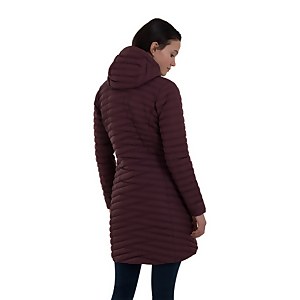 Women's Nula Micro Long Insulated Jacket - Purple
