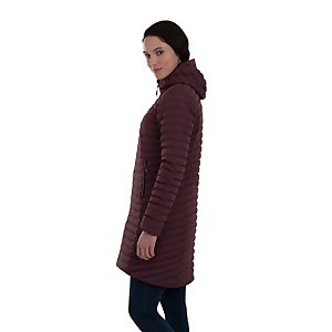 Women's Nula Micro Long Insulated Jacket - Purple