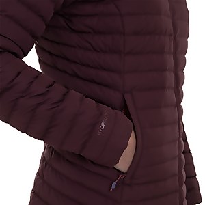 Women's Nula Micro Long Insulated Jacket - Purple