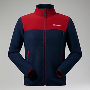 Men's Syker Jacket - Dark Blue/Dark Red