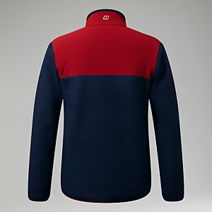 Men's Syker Jacket - Dark Blue/Dark Red