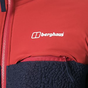 Men's Syker Jacket - Dark Blue/Dark Red