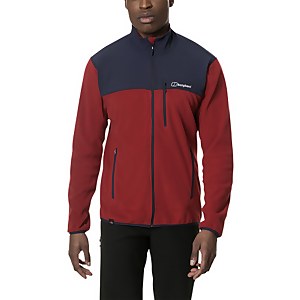 Men's Kyberg Polartec Fleece Jacket - Red / Blue